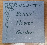 Tile
garden marker