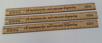 Custom
printed rulers